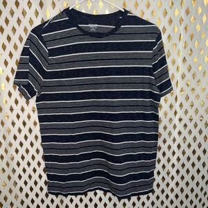 Blue striped shirt T-shirt size M
